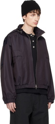 FFFPOSTALSERVICE Purple Reia Hooded Work Jacket