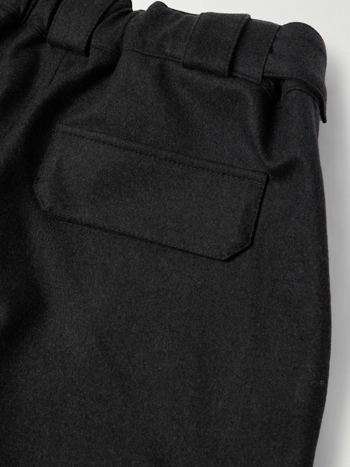 Brunello Cucinelli - Straight-Leg Shell-Trimmed Wool Ski Pants - Gray