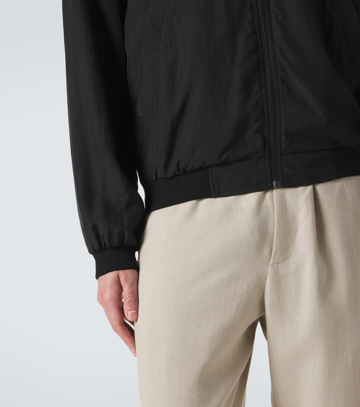 The Row Orianel silk jacket
