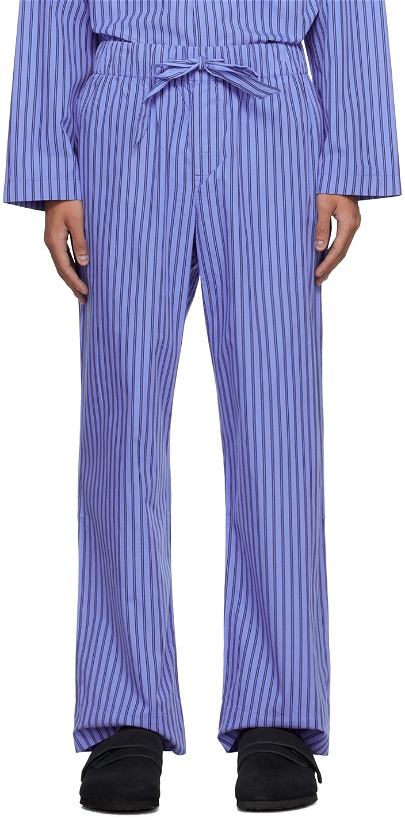 Photo: Tekla Blue Drawstring Pyjama Pants