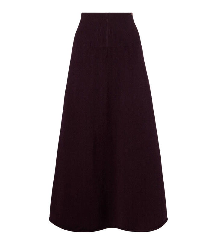 Photo: Extreme Cashmere N°388 Ease cashmere-blend maxi skirt