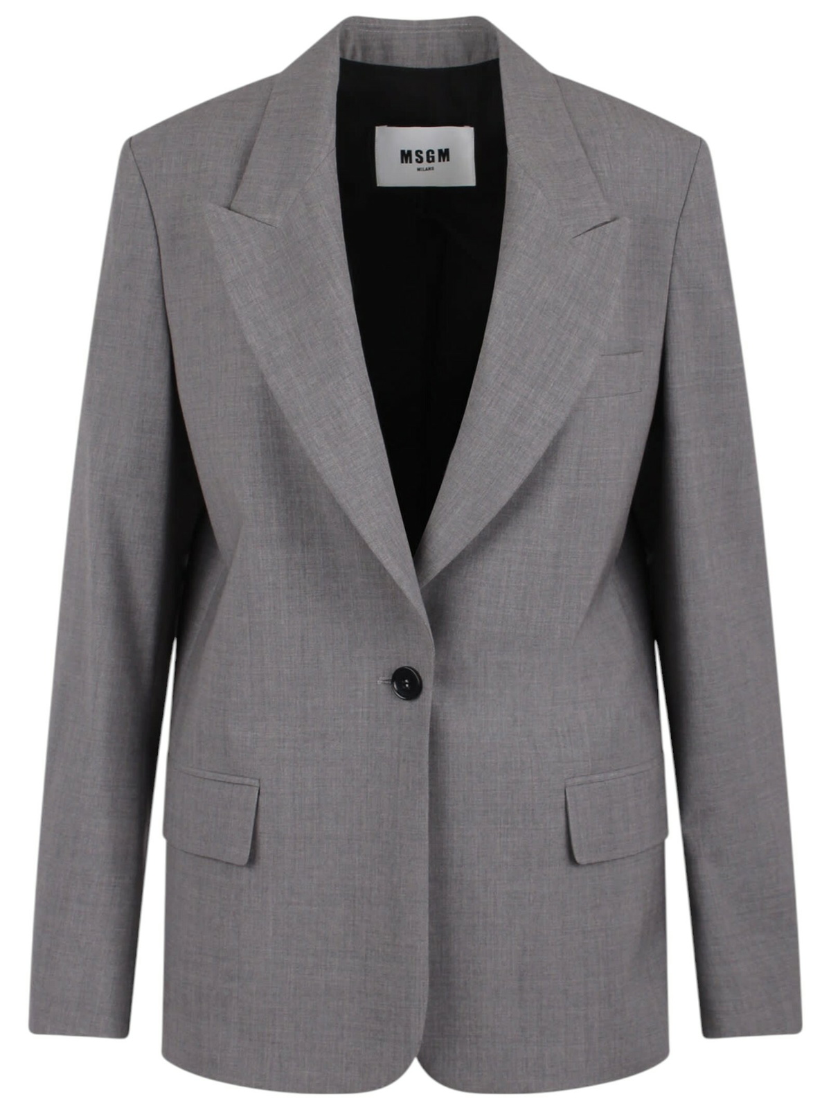 【送料&関税込】MSGM Two-button Fitted Blazer MSGM Two-button Fitted Blazer MSGM