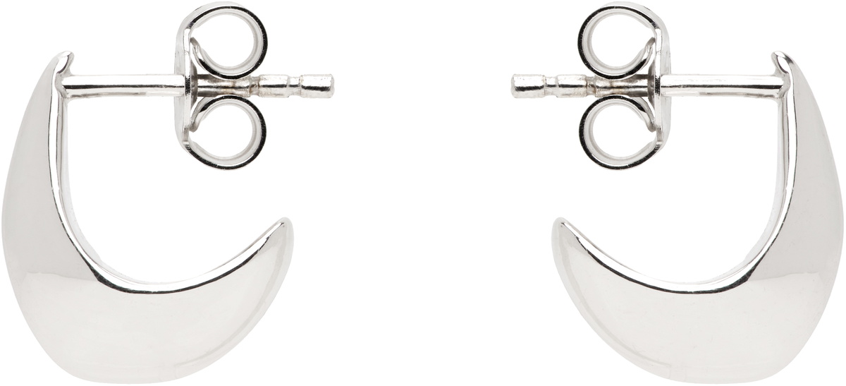 LEMAIRE Silver Micro Drop Earrings Lemaire