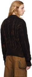 EGONlab Black Oversized Sweater