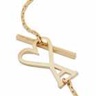 AMI Men's ADC Chain Bracelet in Gold