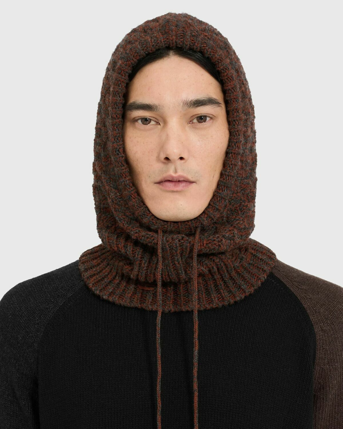 Maison Margiela MM6 BEANIE Grey Mens Balaclava