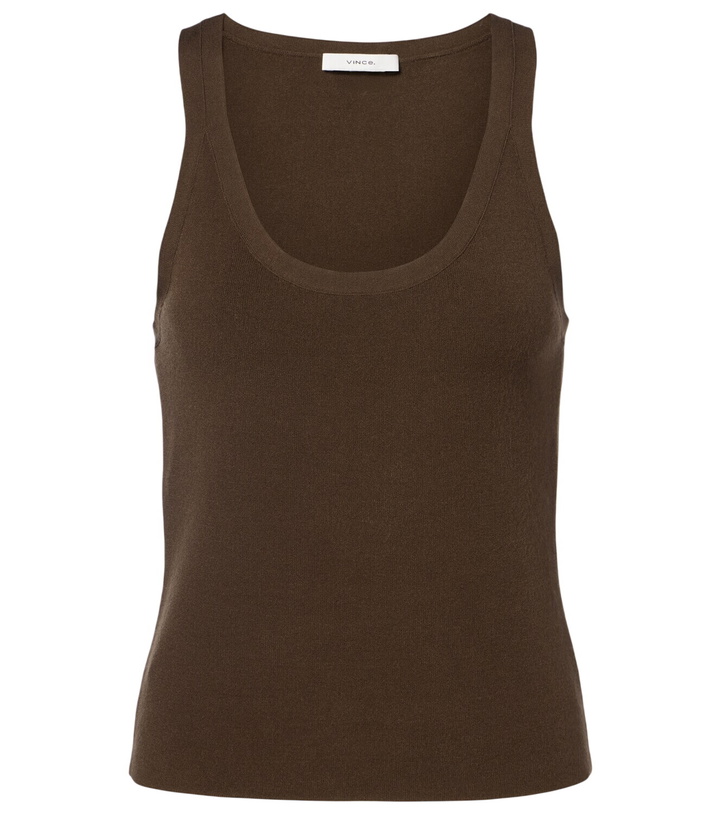Photo: Vince Knitted tank top