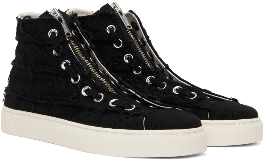 Undercoverism Black Distressed Sneakers