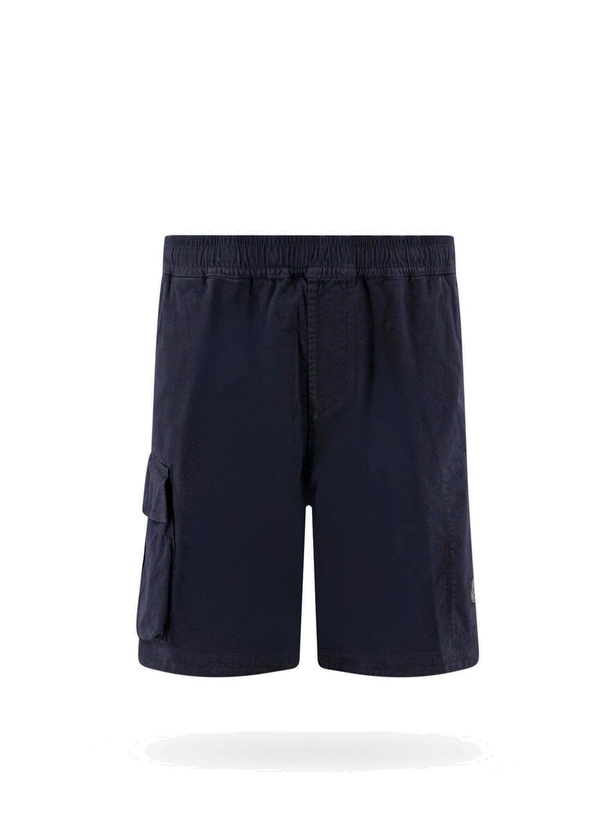 Photo: Stone Island Bermuda Shorts Blue   Mens