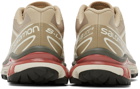 Salomon Beige XT-6 Advanced Sneakers