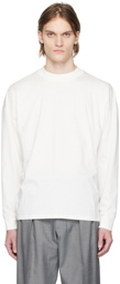 The Row White Drago Long Sleeve T-Shirt