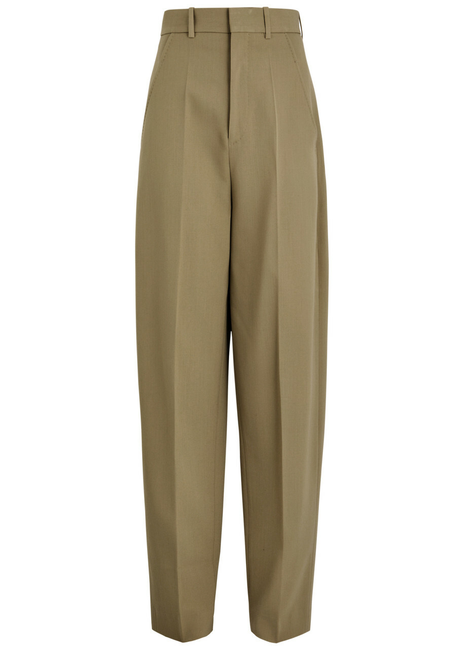Petar Petrov The Professional Stretch-wool Trousers Khaki