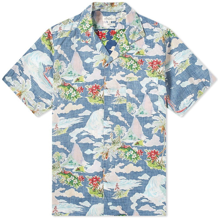 Photo: Hartford Hawaiian Scene Vacation Shirt