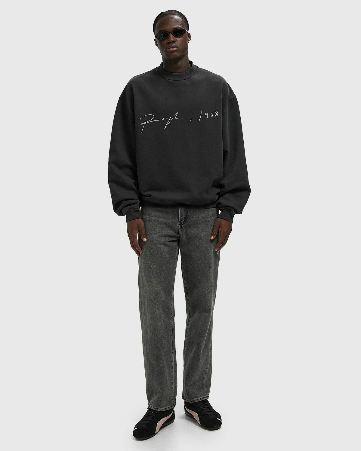 Rough. SIGNATURE SWEATSHIRT Black Men