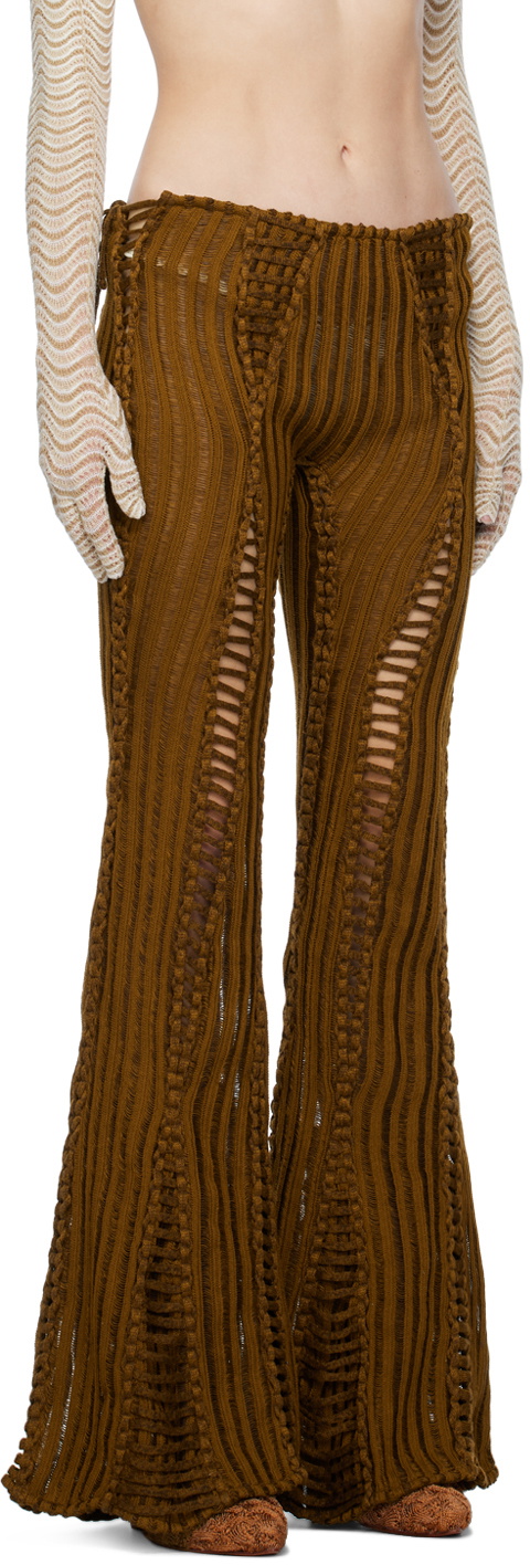 Isa Boulder SSENSE Exclusive Brown Lounge Pants Isa Boulder