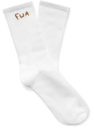 FRIENDS WITH ANIMALS - Logo-Jacquard Bamboo Socks