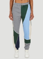 Marcel Patchwork Track Pants in Blue