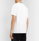 Valentino - Printed Cotton-Jersey T-Shirt - White