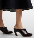 Le Monde Béryl Mica 80 leather mules