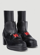 Walter Van Beirendonck Love Heeled Boots