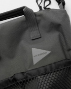 And Wander Pe/Co 2way Bag Grey Tote & Shopping Bags