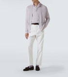 Dunhill Suede loafers