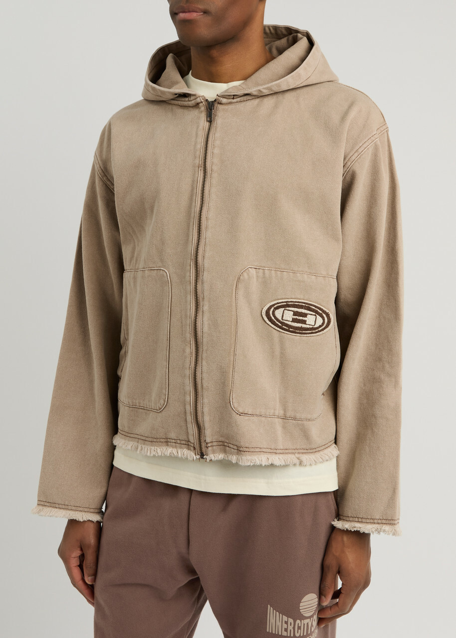 Honor The Gift Logo Cotton-canvas Jacket Tan Honor the Gift