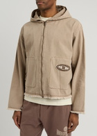 Honor The Gift Logo Cotton-canvas Jacket Tan