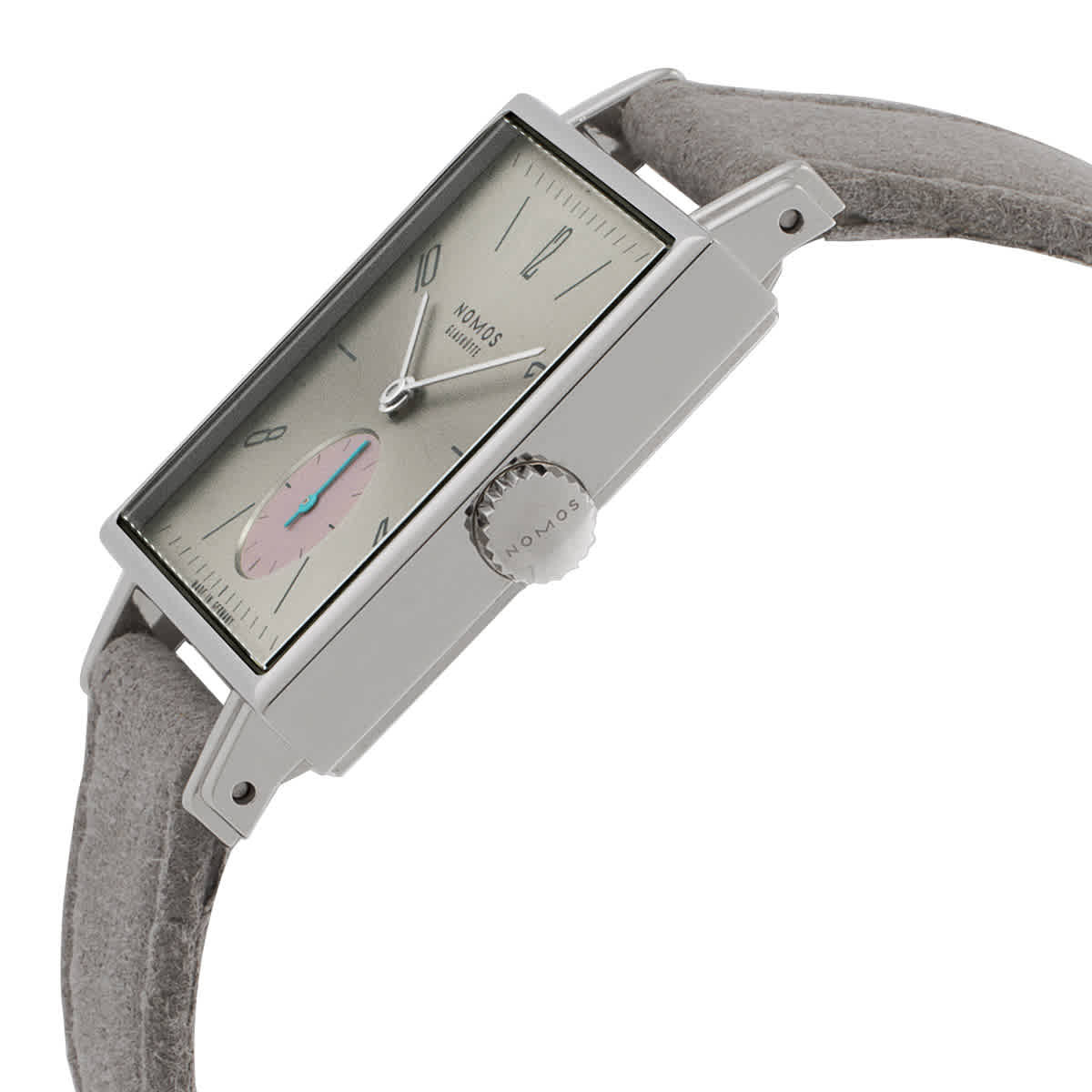 Nomos Tetra - Die Unerreichbare Hand Wind Silver Dial Ladies Watch 477