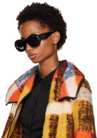 Loewe Black Inflated Mask Sunglasses
