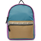 A.P.C. Multicolor Marc Backpack