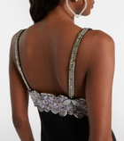 Valentino Embellished midi dress