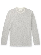 FOLK - Striped Cotton-Jersey T-Shirt - Neutrals