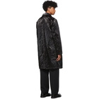 Dries Van Noten Black Roal Coat