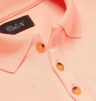 Howlin' - Loopback Cotton-Jersey Polo Shirt - Peach