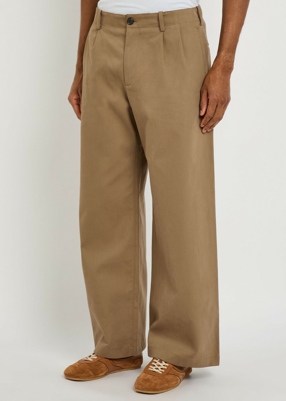 パンツ OUR LEGACY Bridge Chino 46 Our Legacy - Bridge Chino Antique Mudd Coated Sateen