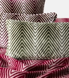 Missoni Ziggy velvet cushion