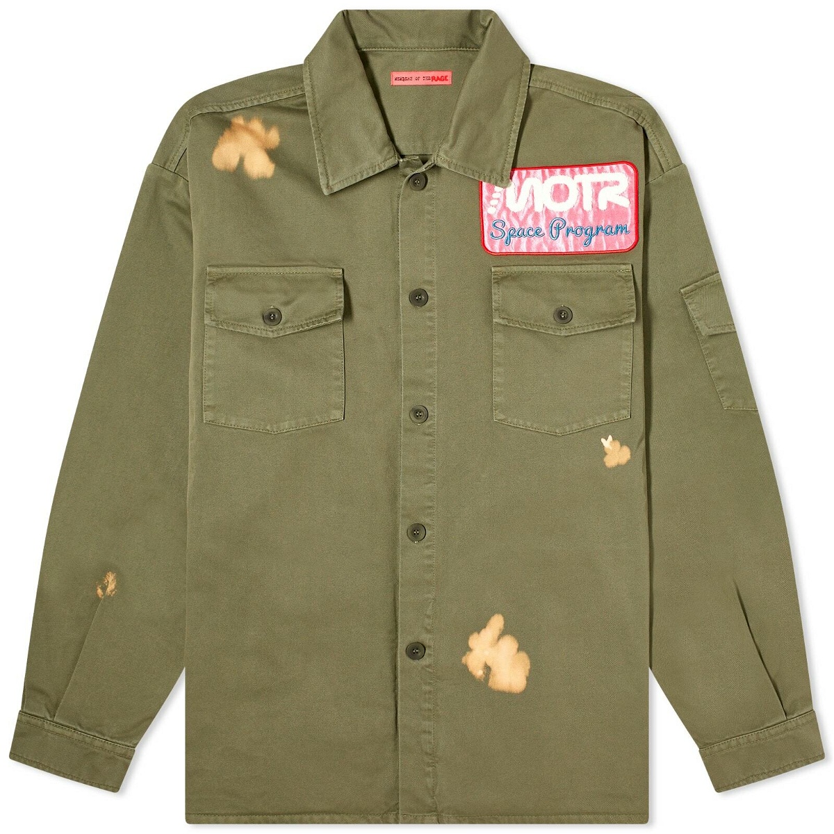 Photo: Members of the Rage Men's Space Program Overshirt in Military Green