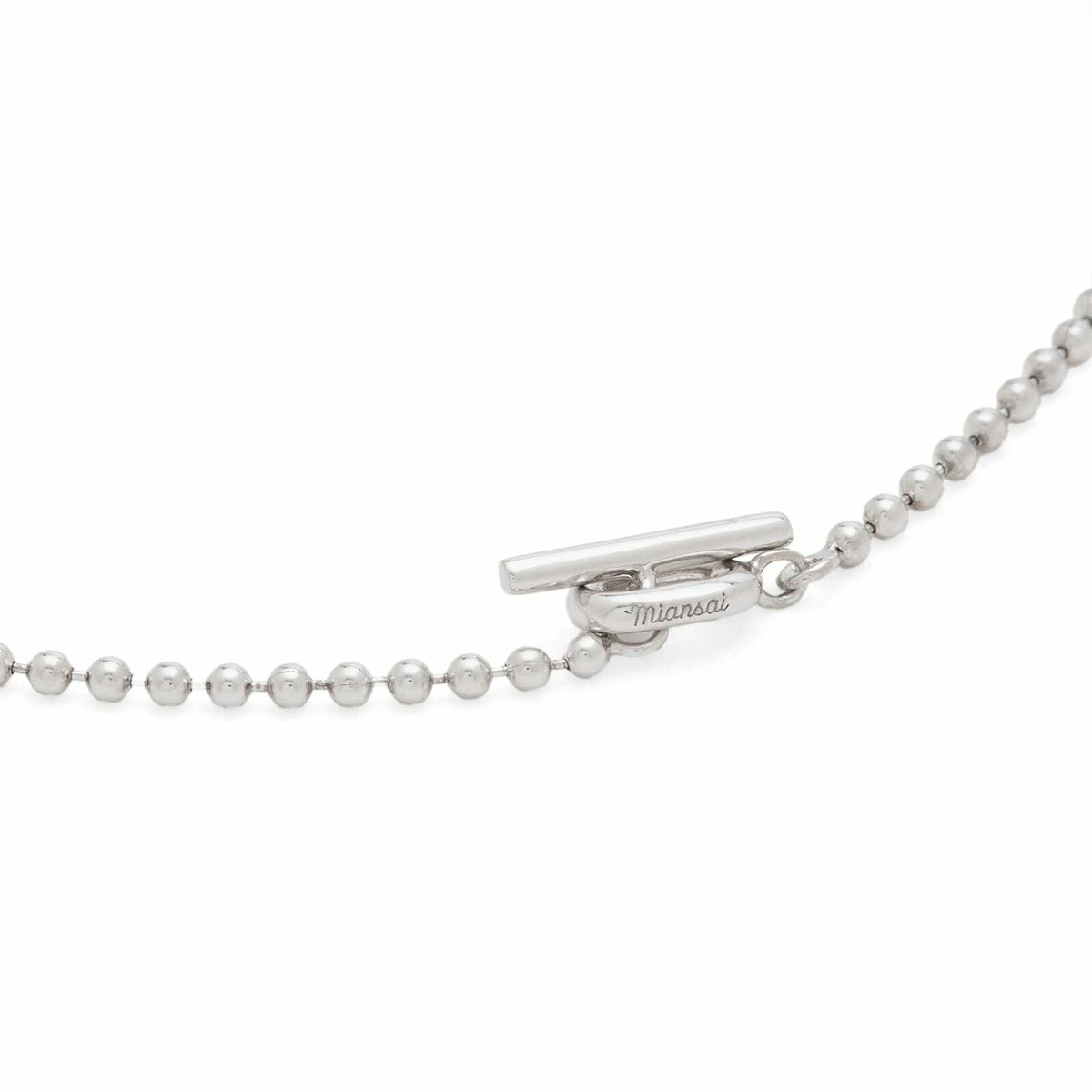 Miansai Men's 1.5mm Orb Chain Bracelet in Silver