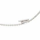 Miansai Men's 1.5mm Orb Chain Bracelet in Silver