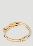 Intertwined Cuff Bracelet in Gold
