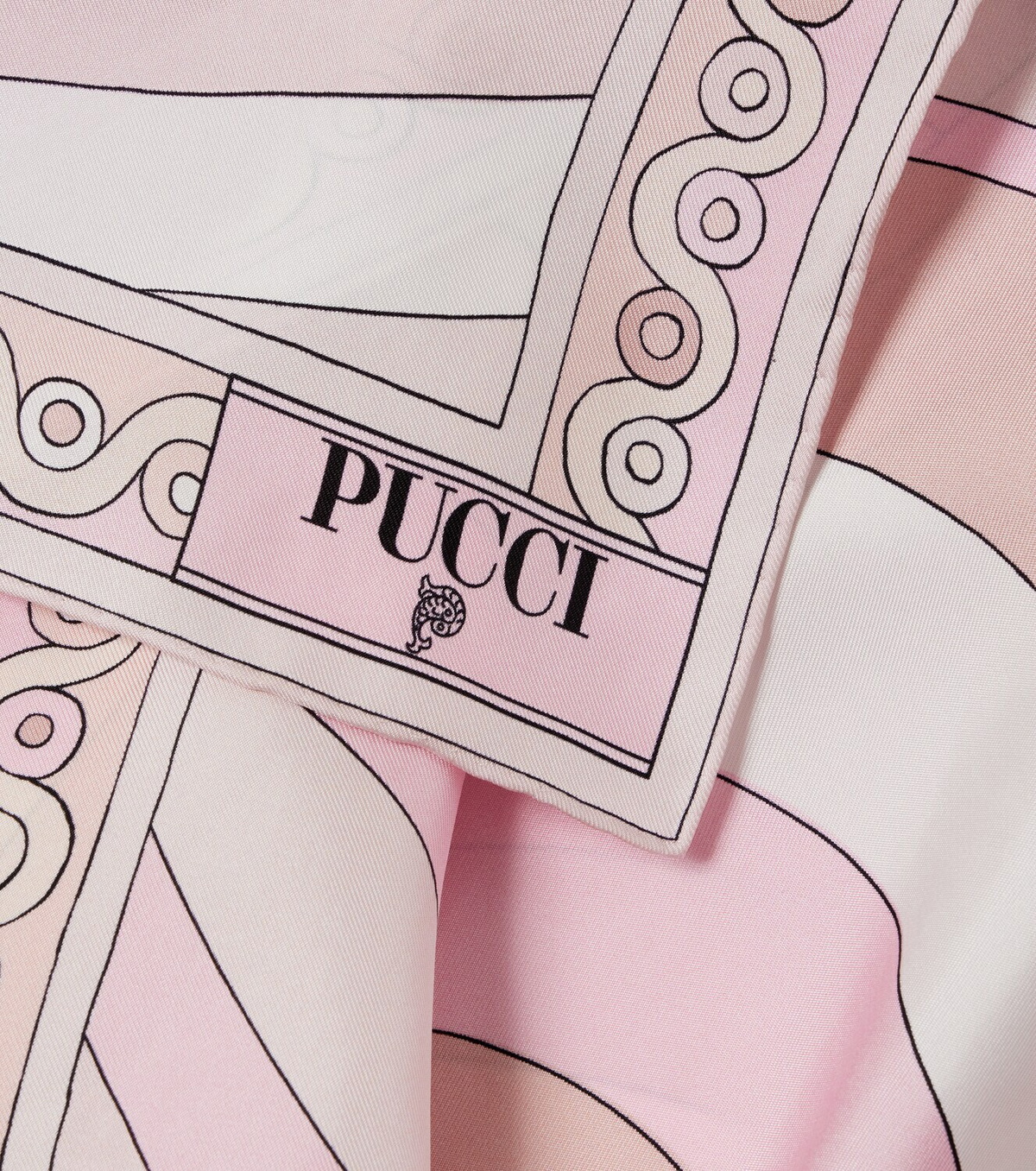 Pucci Iride silk twill scarf