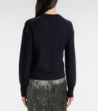 Erdem Intarsia wool and cotton sweater