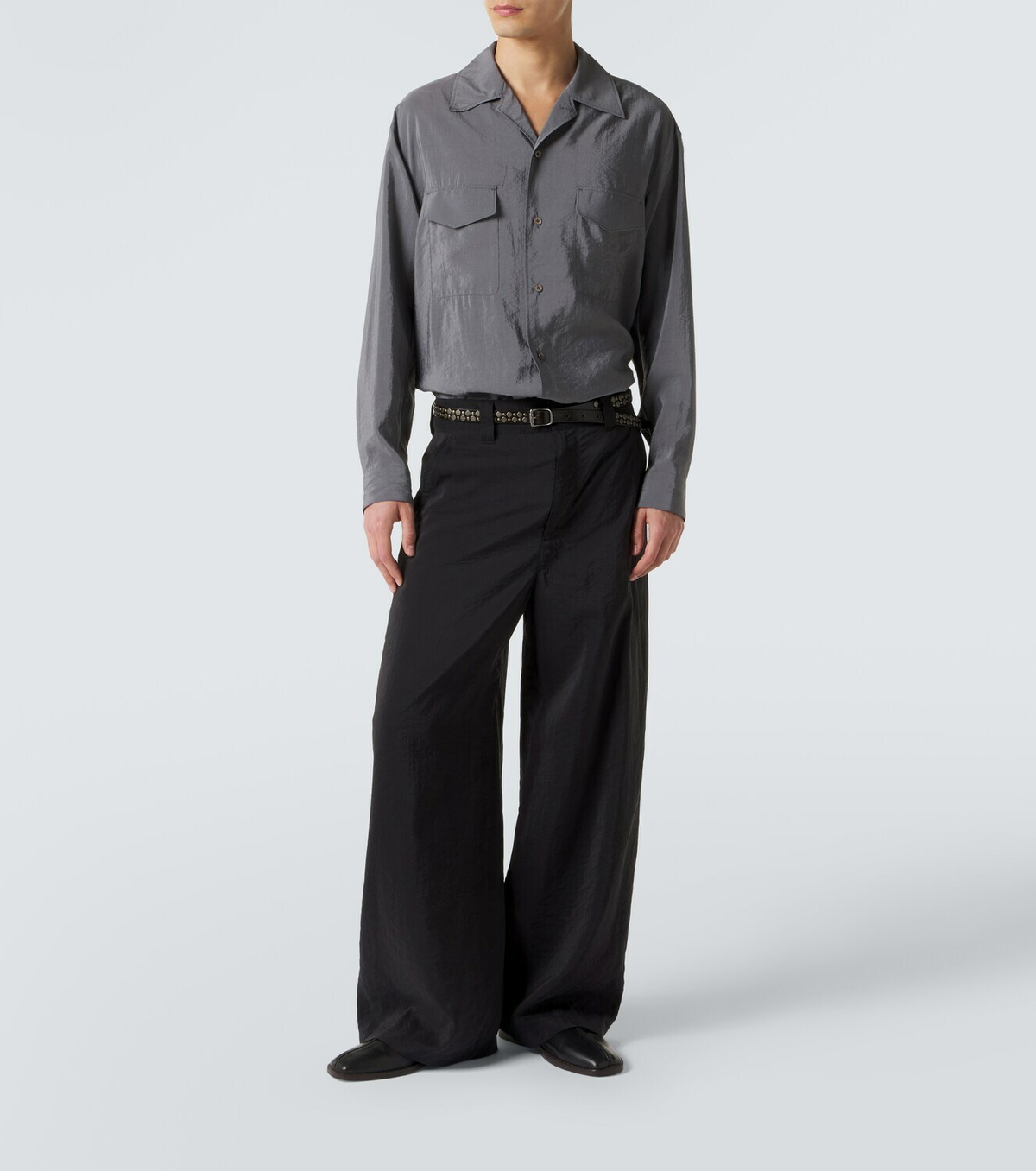 Lemaire Silk-blend shirt
