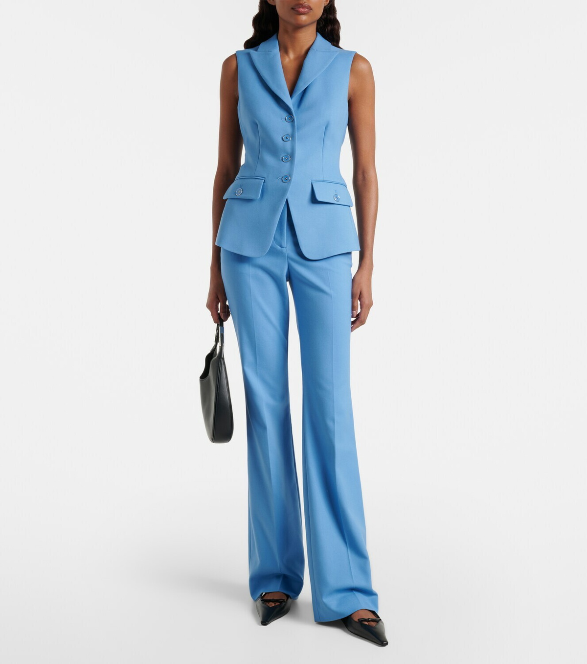 Veronica Beard Benny single-breasted vest