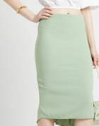 Ermanno Scervino Womens Midi skirt Light in Green