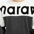 Isabel Marant Men's Howley Colour Block Sweatshirt in Faded Black