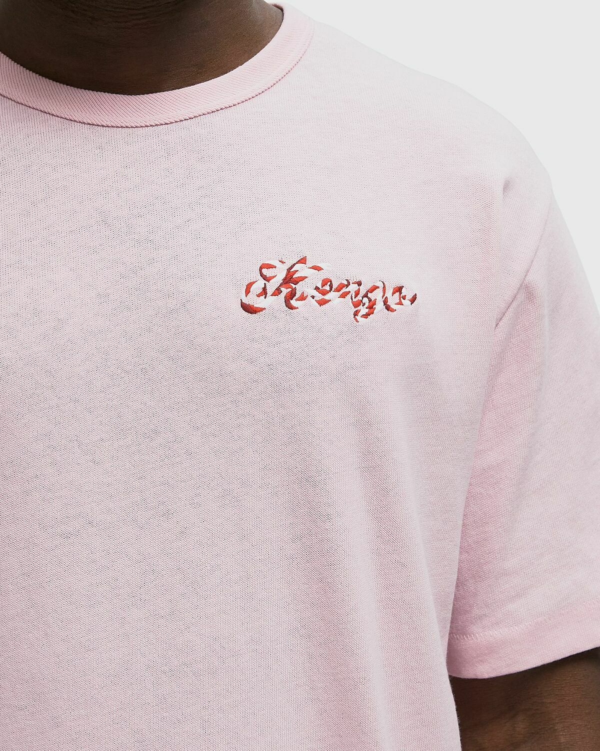 Kenzo GOTS WINTER HOLIDAYS EMB TEE pink Mens Shortsleefe