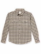 Visvim - Pioneer Checked Cotton-Flannel Shirt - Pink