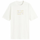 Wood Wood Men's Haider Lucky T-Shirt in Frosted